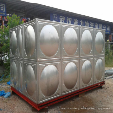 Stampfender rostfreier Stahl geschweißter Wasserspeichertank 304 SS Wassertank